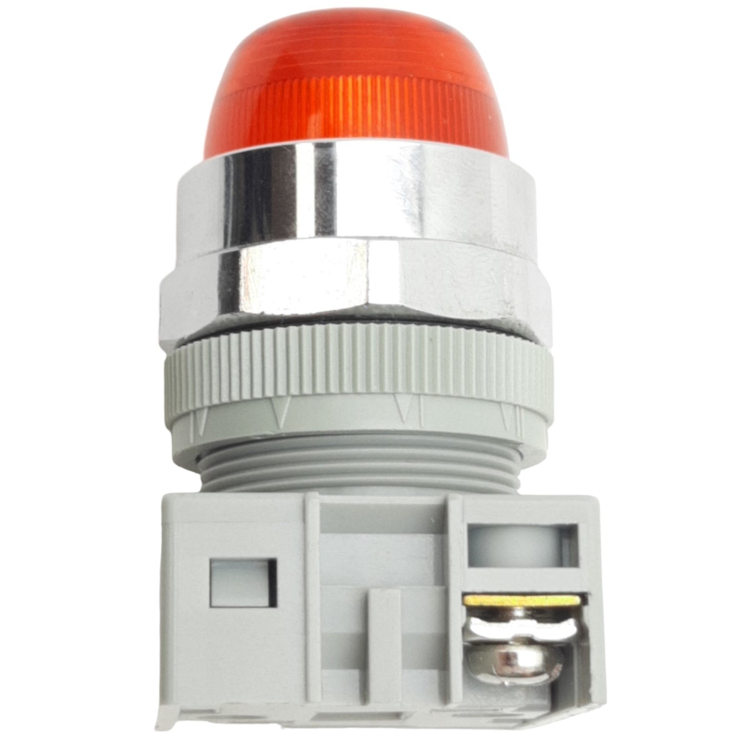 Used IDEC APW299D-R-120V Red Pilot Light ø22mm, 120VAC/DC Lamp, Dome Shape Lens