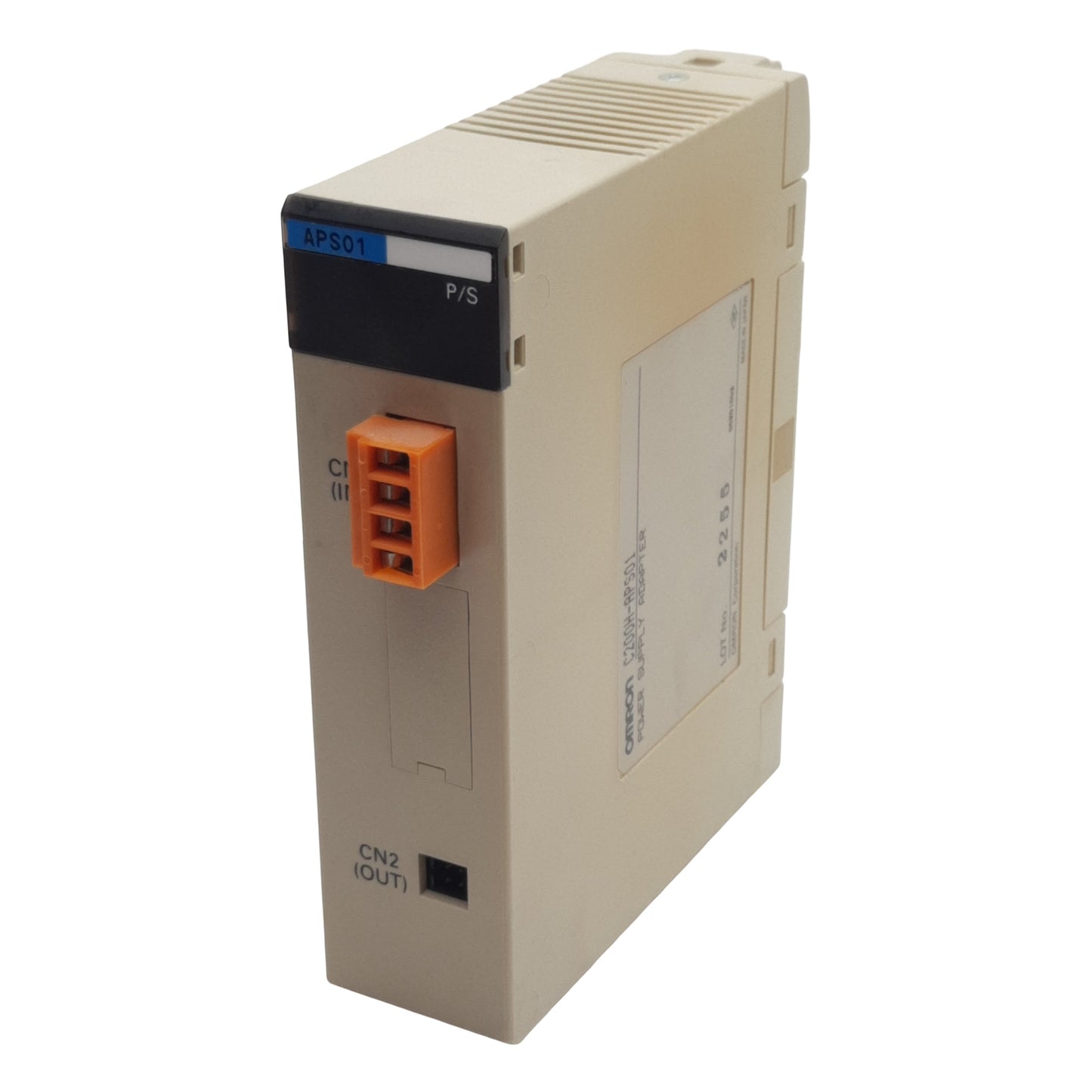Used Omron C200H-APS01 SYSMAC NET Link Power Supply Adapter 32-Pin PCB, Snap-On Mount