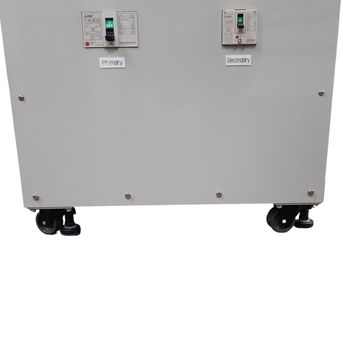 Used Nunome Electric NETH013.9TVD02 Dry type Enclosed Transformer, 200VAC 40A Sec.