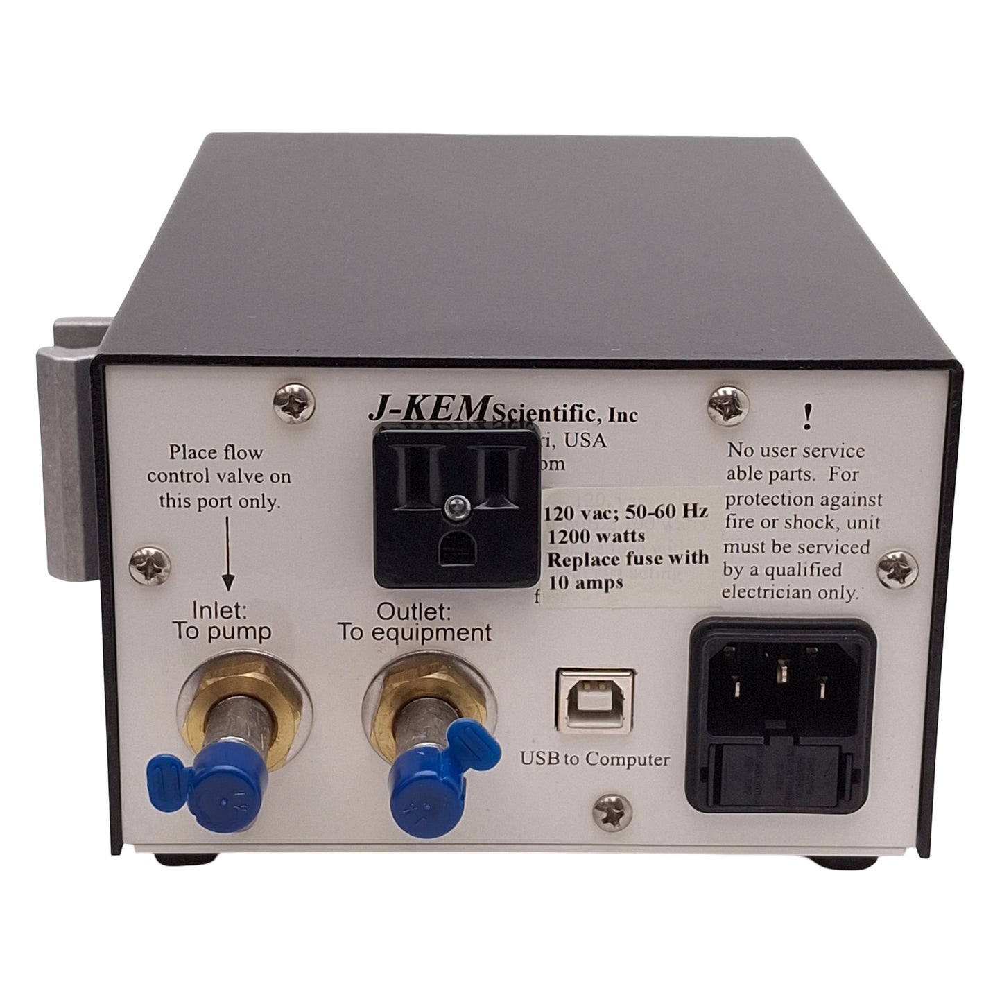 New – Open box J-Kem DVR-280 Digital Vacuum Regulator For Diaphragm Pumps, 1/8NPTM, 120VAC