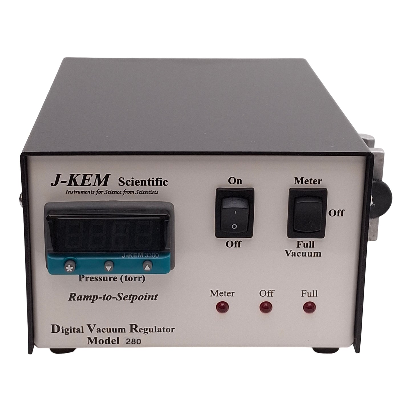 New – Open box J-Kem DVR-280 Digital Vacuum Regulator For Diaphragm Pumps, 1/8NPTM, 120VAC