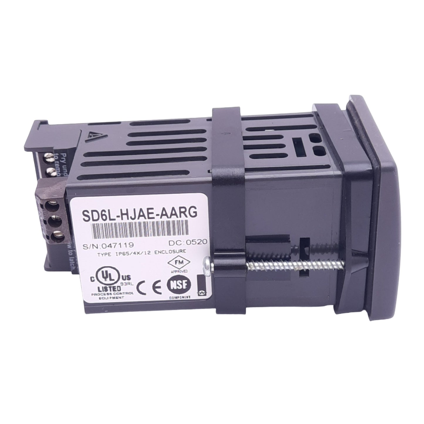 Used Watlow SD6L-HJAE-AARG Temperature Controller, 2A/5A Out, 100-240VAC, 1/16DIN