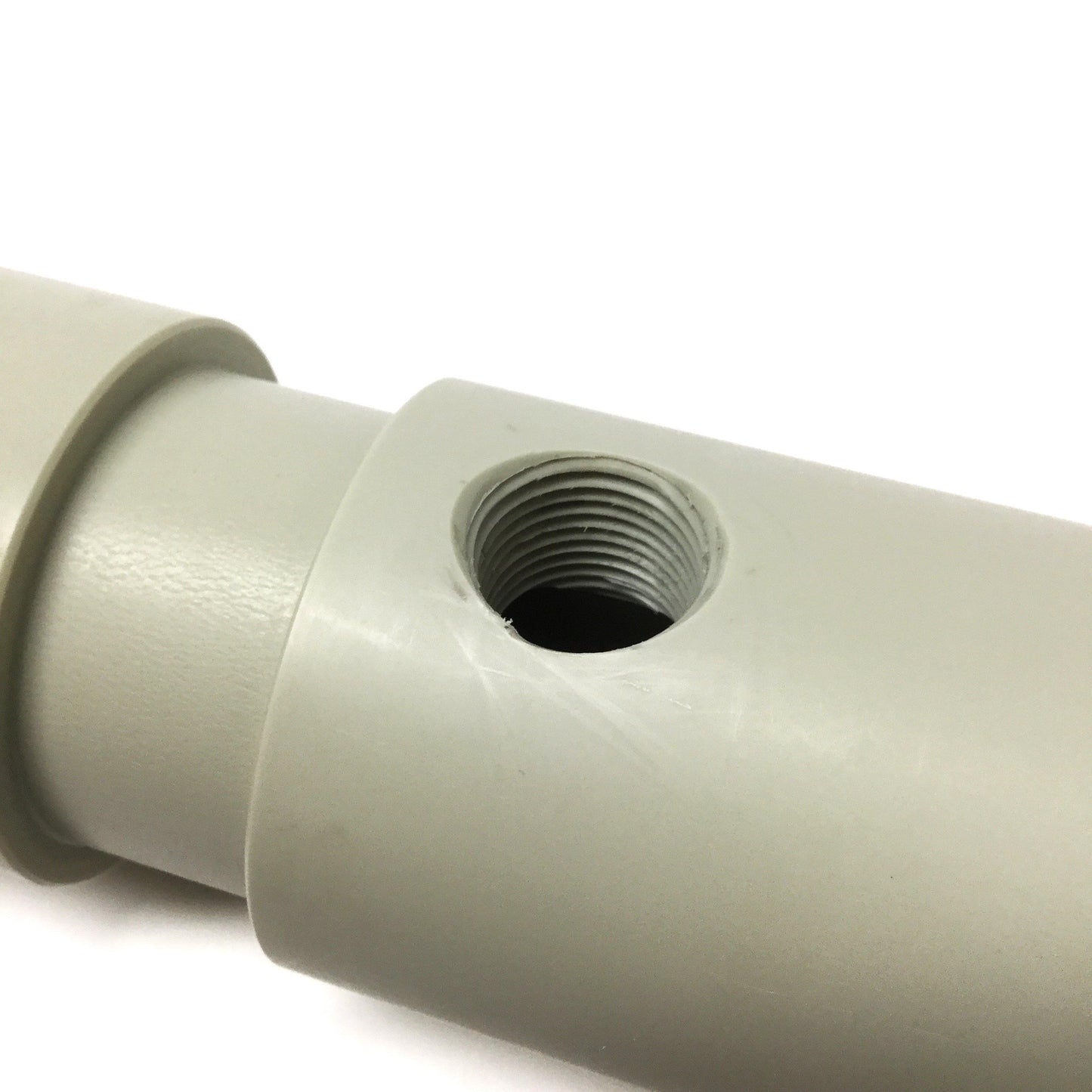 Used Yokogawa FF40-P22 Conductivity Cell Housing PP Flow Fitting, 0.1-10LPM, 1/2" NPT