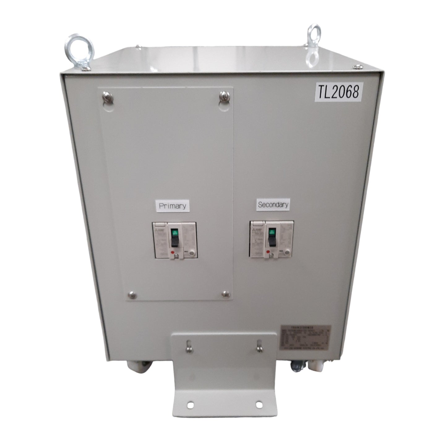 Used Nunome Electric TH1500W16KB00+CPB Enclosed Transformer 3-Phase, 1.5kVA, 200V Sec
