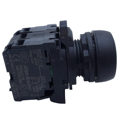 Used Allen Bradley 800FP-LFA3 Illuminated Push Button, 1NO-1NC, ø22.5mm, 10A 600V AC