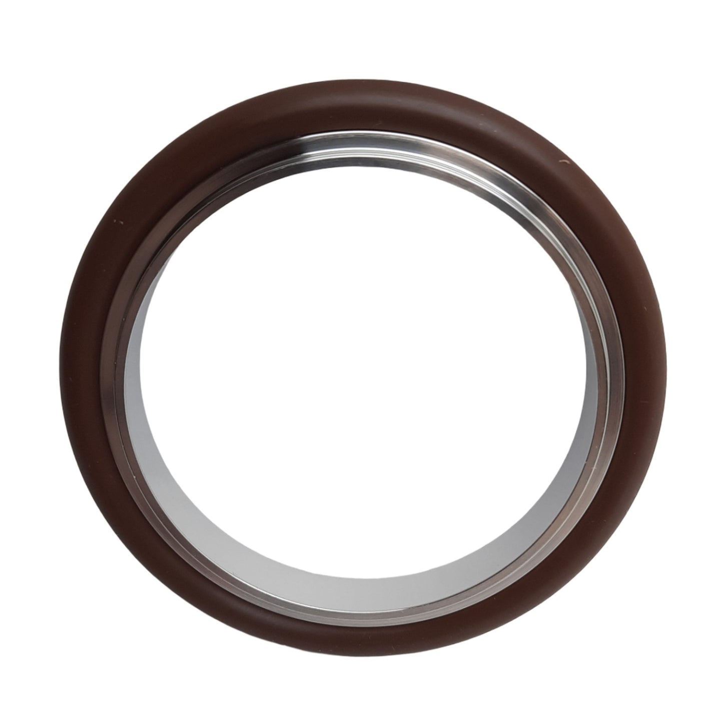 New Lot of 2 Kurt J Lesker QF50-200-SRV Centering Rings, KF50 Flange, 1.945in ID