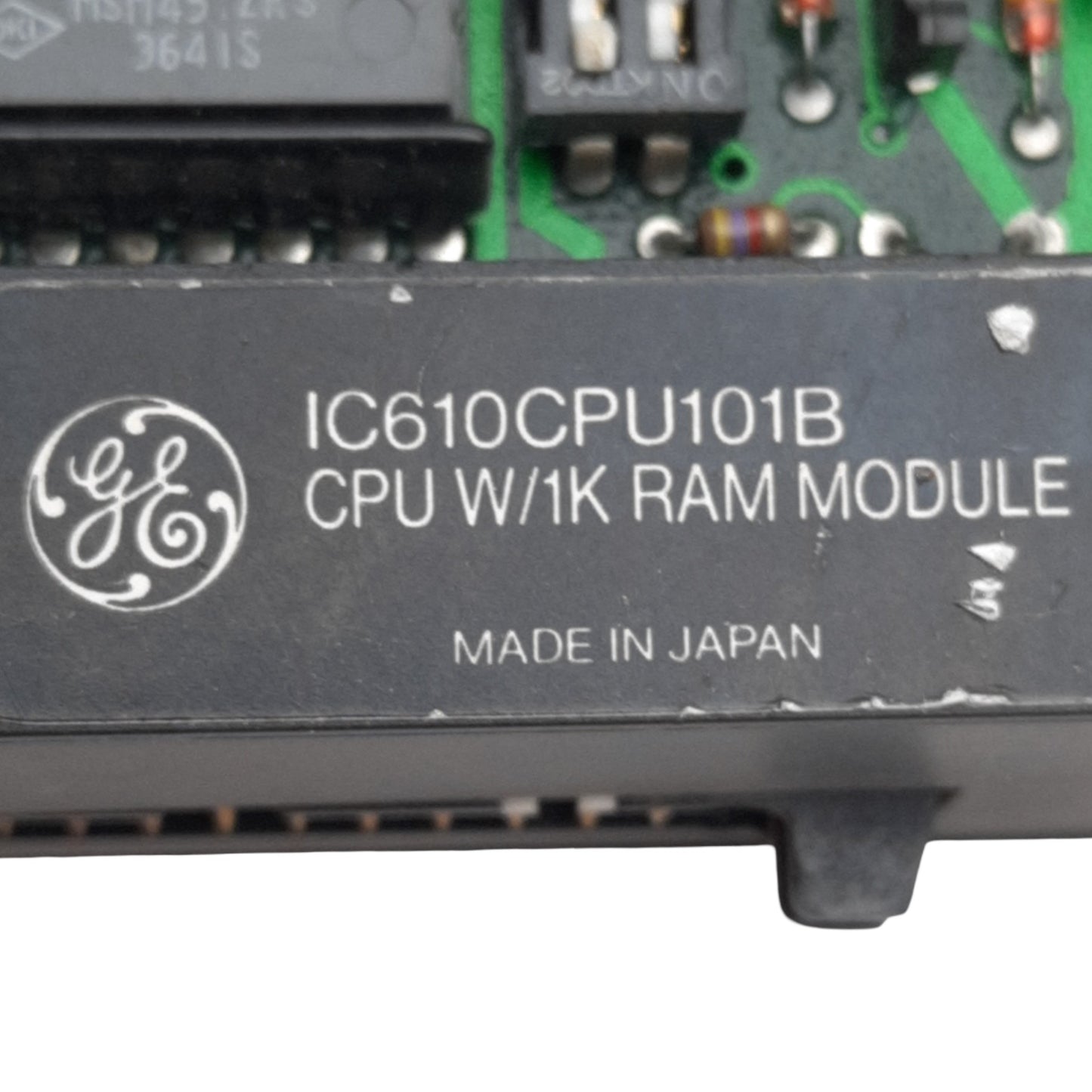 Used General Electric IC610CPU101B Series One PLC CPU Processor Unit W/1K RAM Module