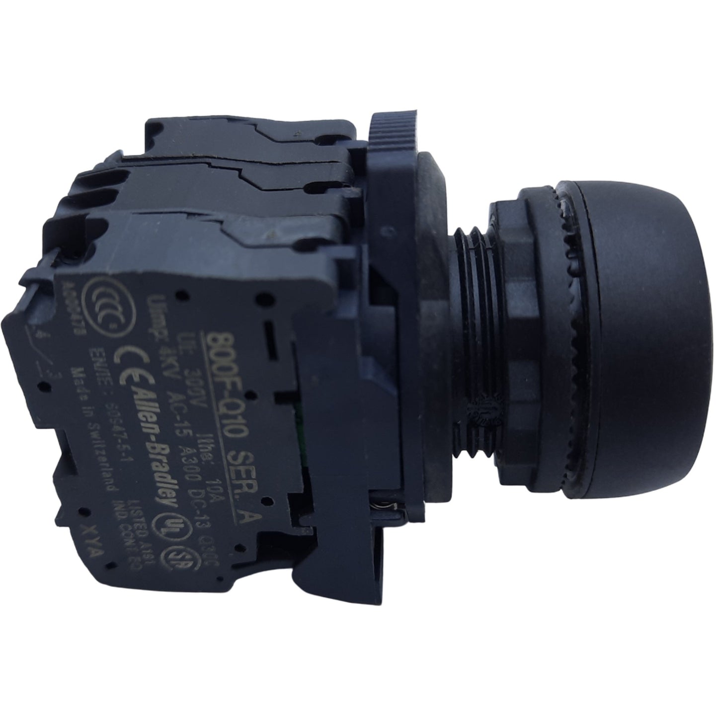 Used Allen Bradley 800FP-LFA4 Push Button, 1NO-1NC, ø22.5mm, 10A 300V AC, 24V LED