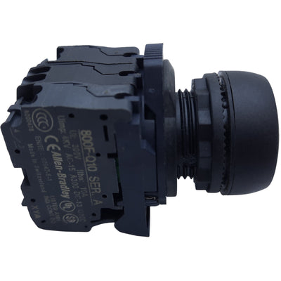 Used Allen Bradley 800FP-LFA4 Push Button, 1NO-1NC, ø22.5mm, 10A 300V AC, 24V LED