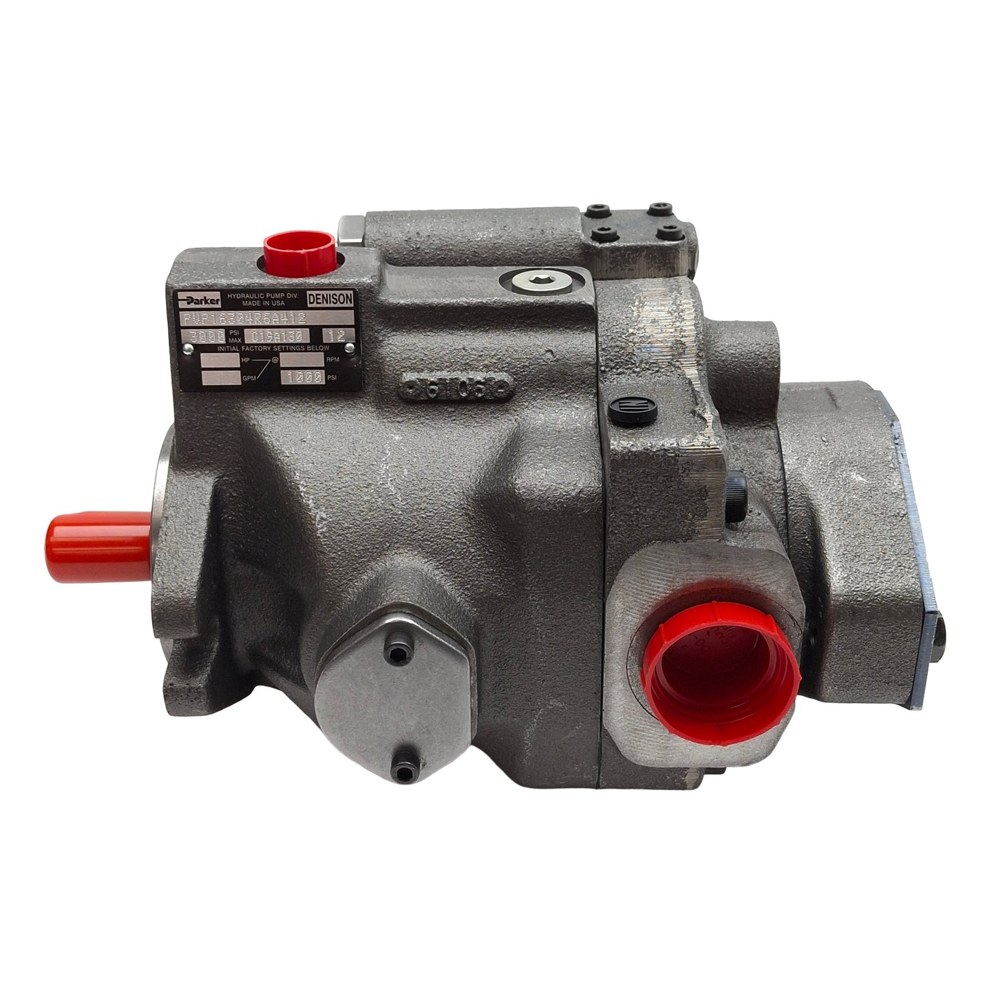 New Parker PVP16304R6A412 Hydraulic Piston Pump, 16cm³/rev, 3000psi, SAE A 2-Bolt