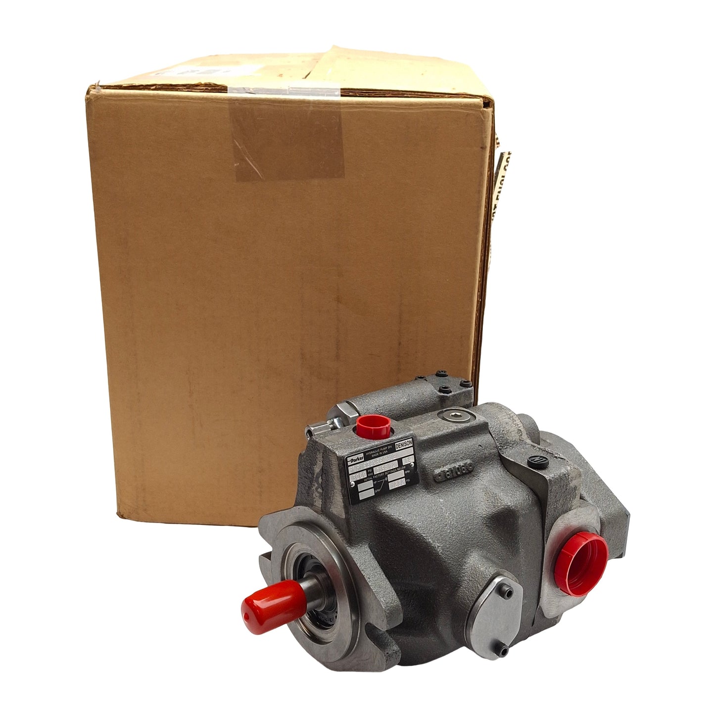 New Parker PVP16304R6A412 Hydraulic Piston Pump, 16cm³/rev, 3000psi, SAE A 2-Bolt