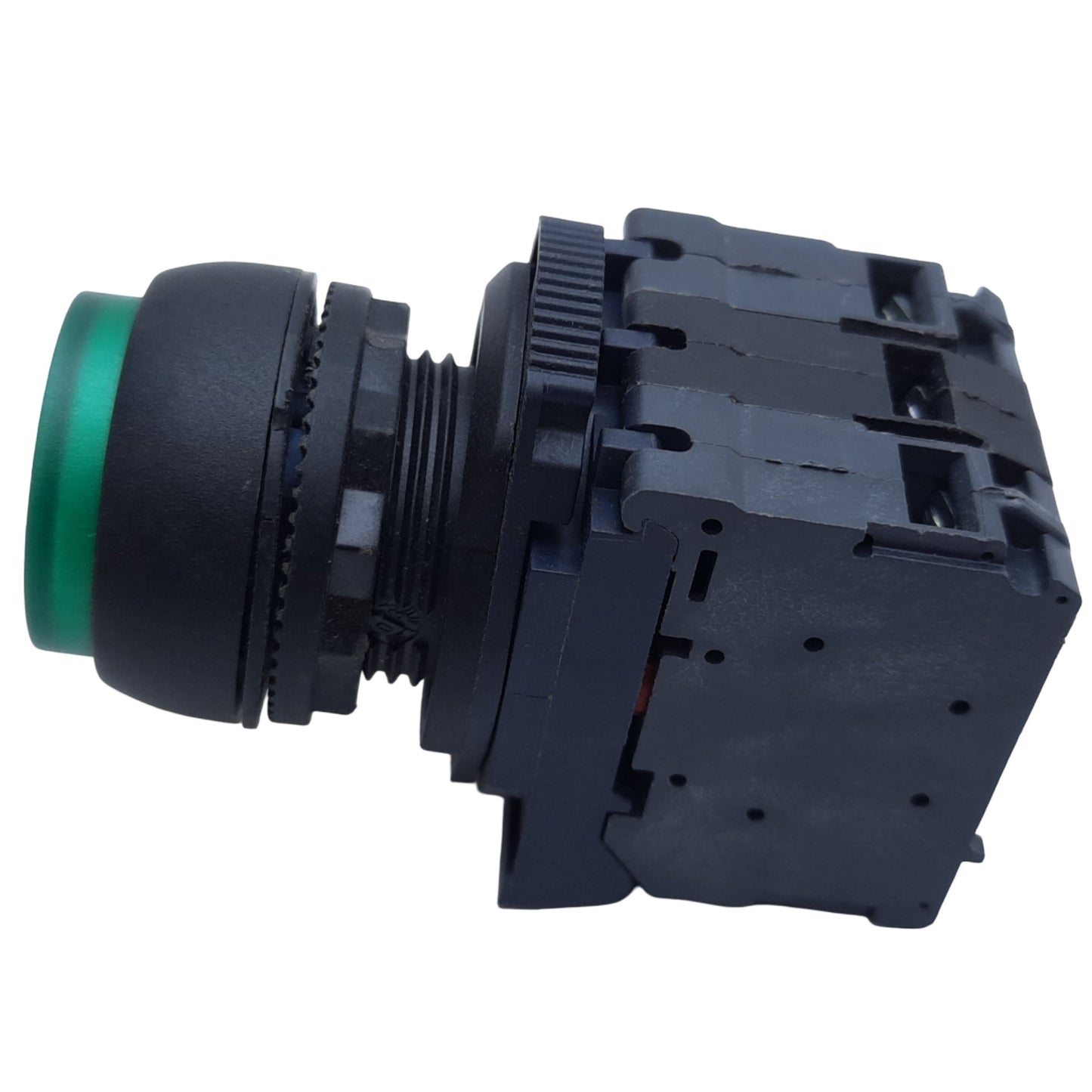 Used Allen Bradley 800FP-LE3 Push Button, 1NO-1NC, ø22.5mm, 10A 600V AC, 24V LED