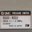 Used SMC IS3000-N02L5 Pneumatic Pressure Switch, 0.1-0.7MPa, 1/4in NPT, 160mA 5VDC
