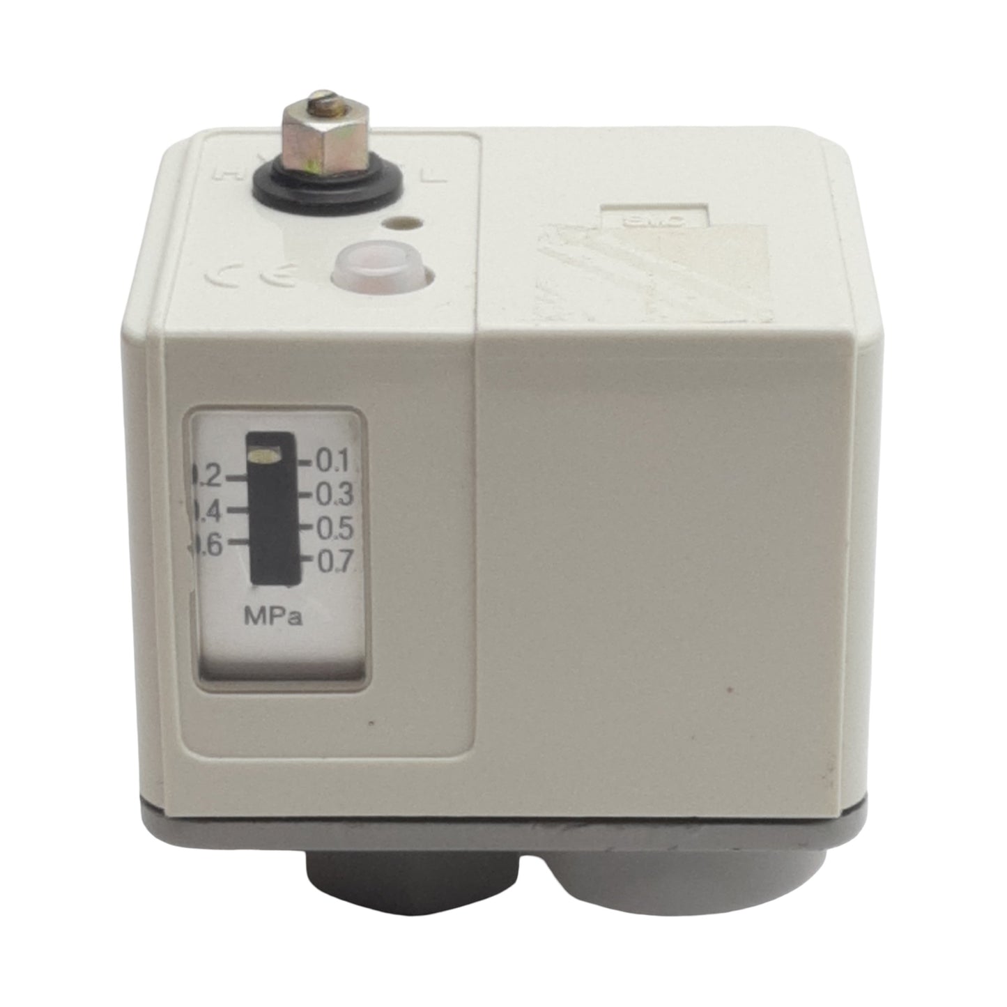 Used SMC IS3000-N02L5 Pneumatic Pressure Switch, 0.1-0.7MPa, 1/4in NPT, 160mA 5VDC