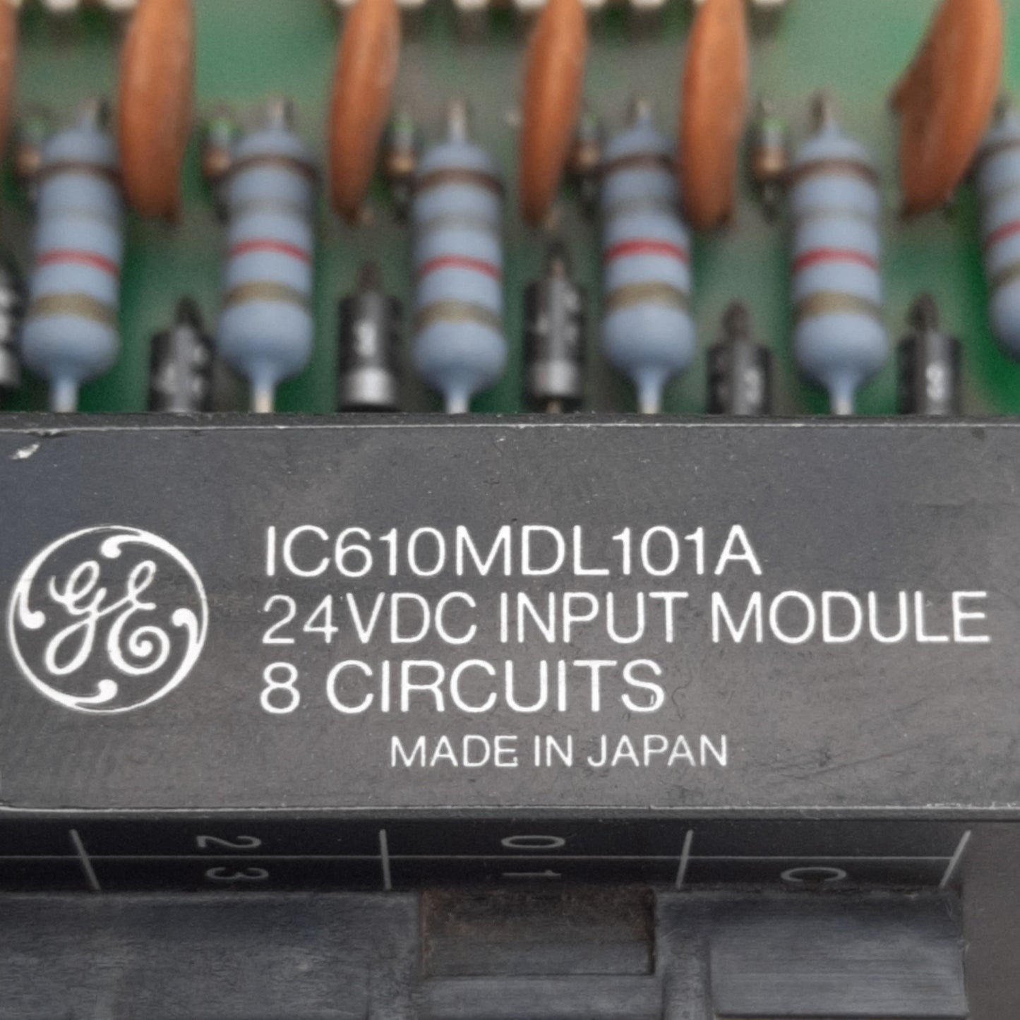 Used General Electric IC610MDL101A PLC Input Module, 8 Inputs, Voltage: 24VDC