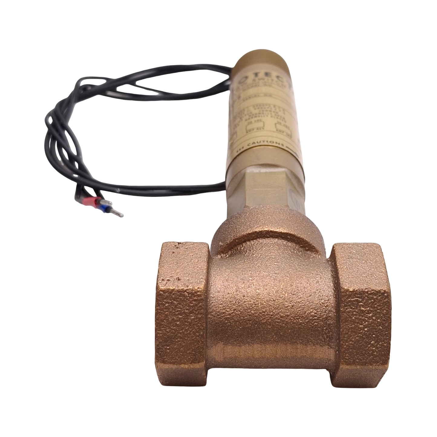 New Flowtect V6EPB-B-S-1-B-MT Flow Switch, SPDT, 250PSI, 1/2in NPT, 250VAC 5A, 400°F