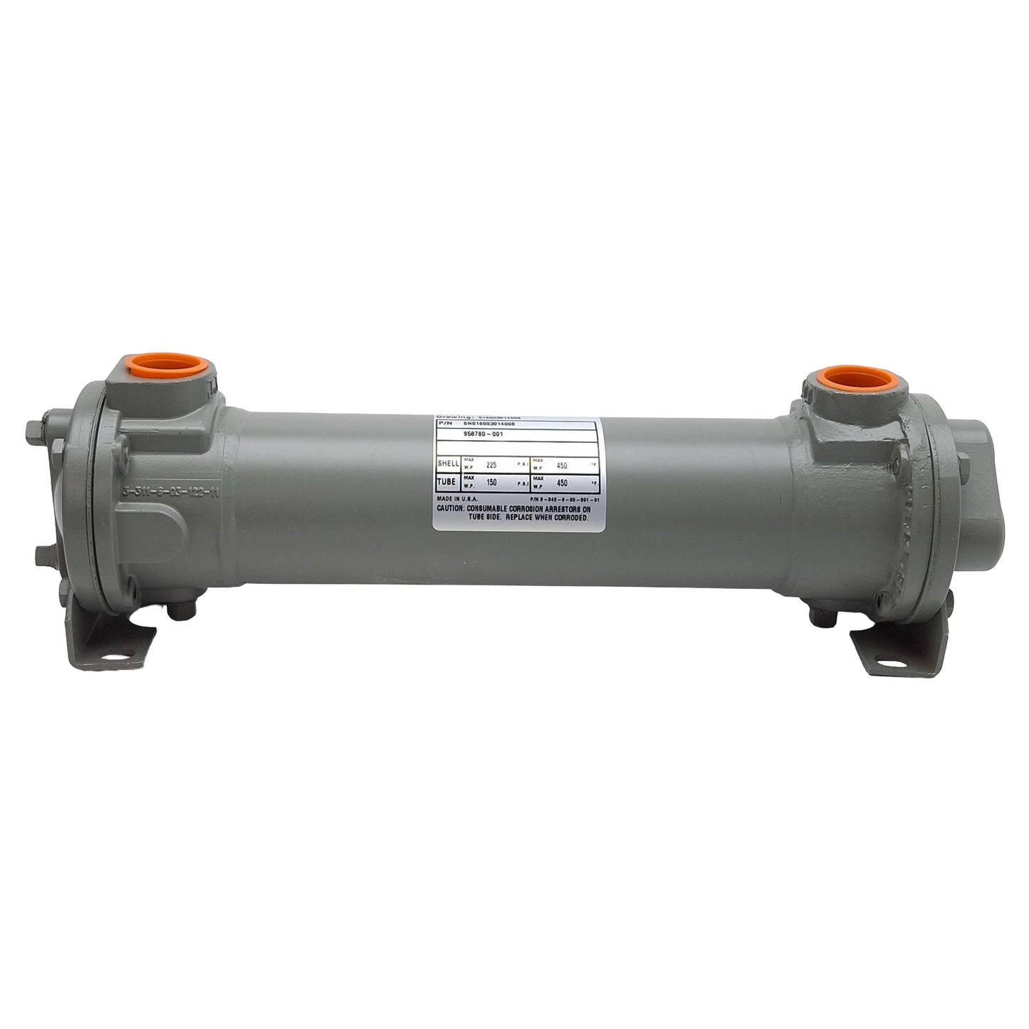 New – Open box ITT Standard SN516003014006 Heat Exchanger, 12gpm, 150psig, 270,000 BtuH Water