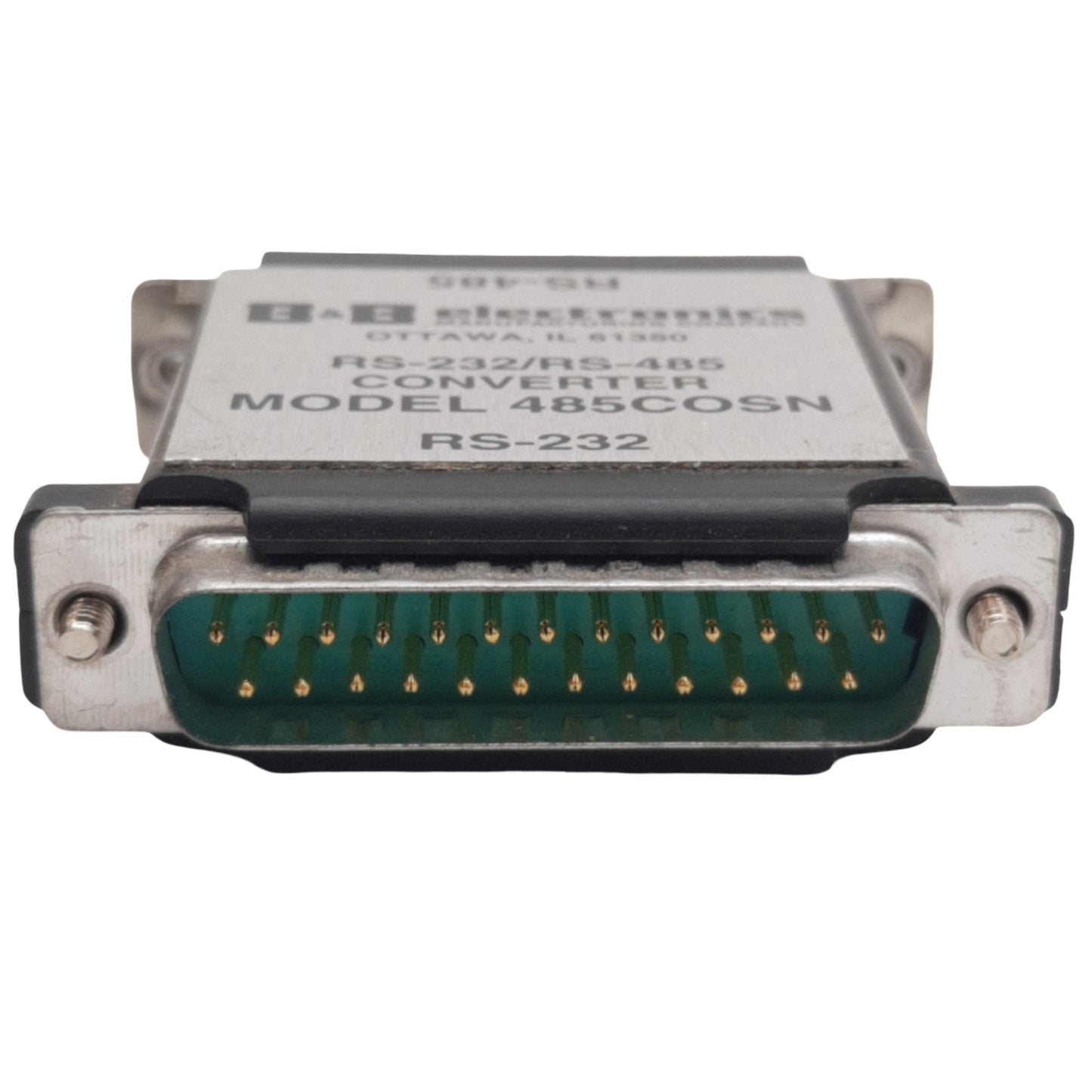 Used B&B Electronics 485COSN RS-232 To RS-485 Serial Converter 12VDC, 240kbps