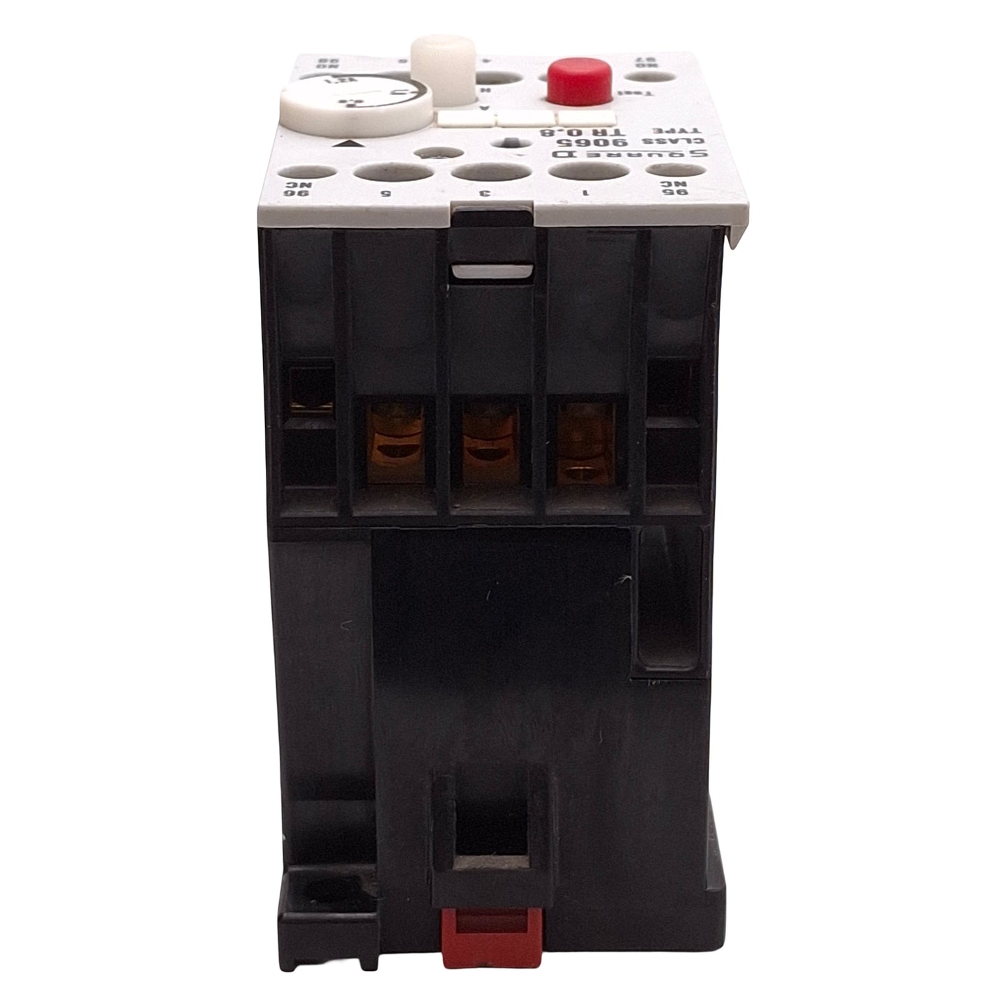 Used Lot of 2 Square D 9065 TR0.8 Overload Relay, 3-Pole, NO/NC, 0.8-1.2A, 220-660VAC