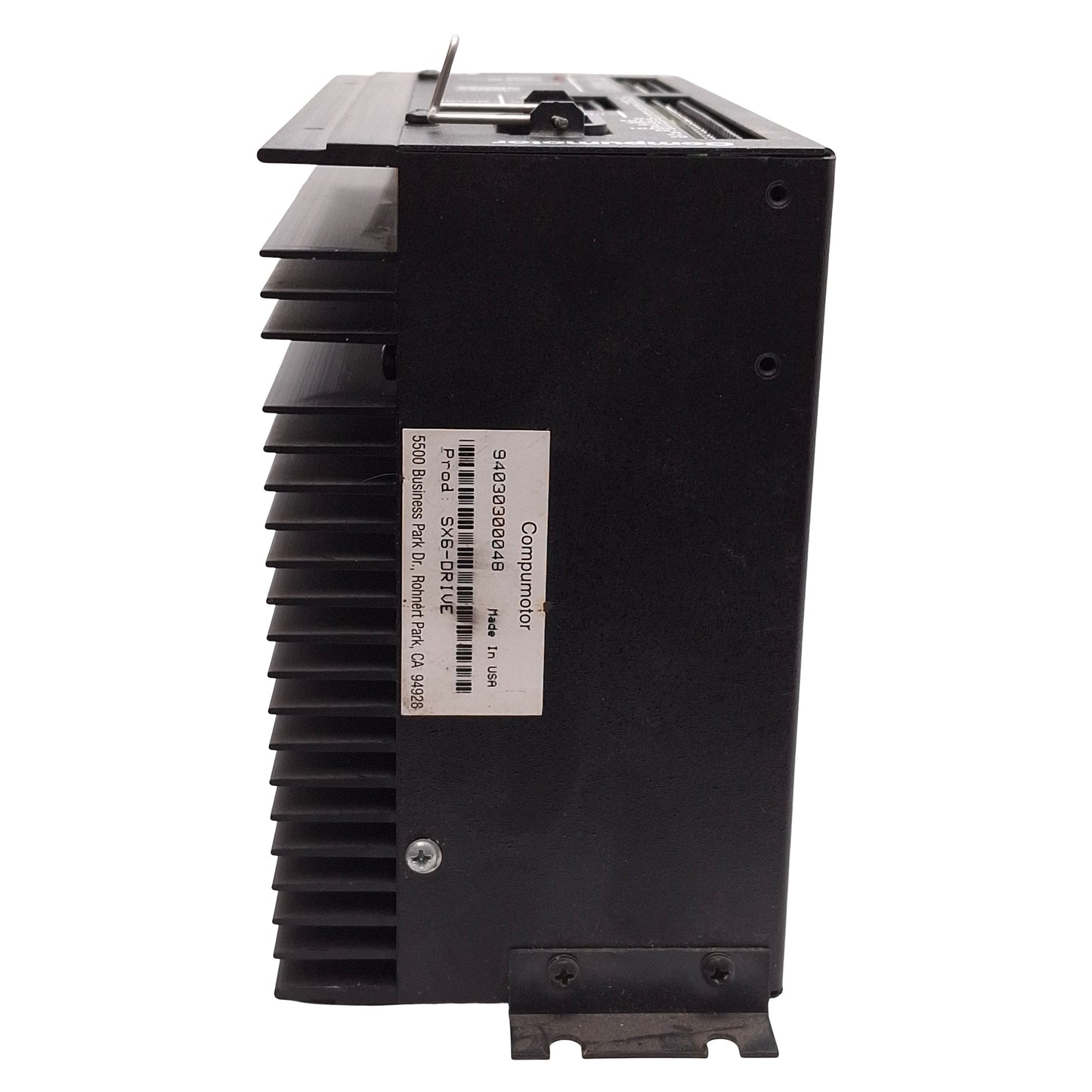 Used Parker SX6-DRIVE Compumotor Microstep Drive, 1-Axis, RS-232, 8A, 95-132VAC Input