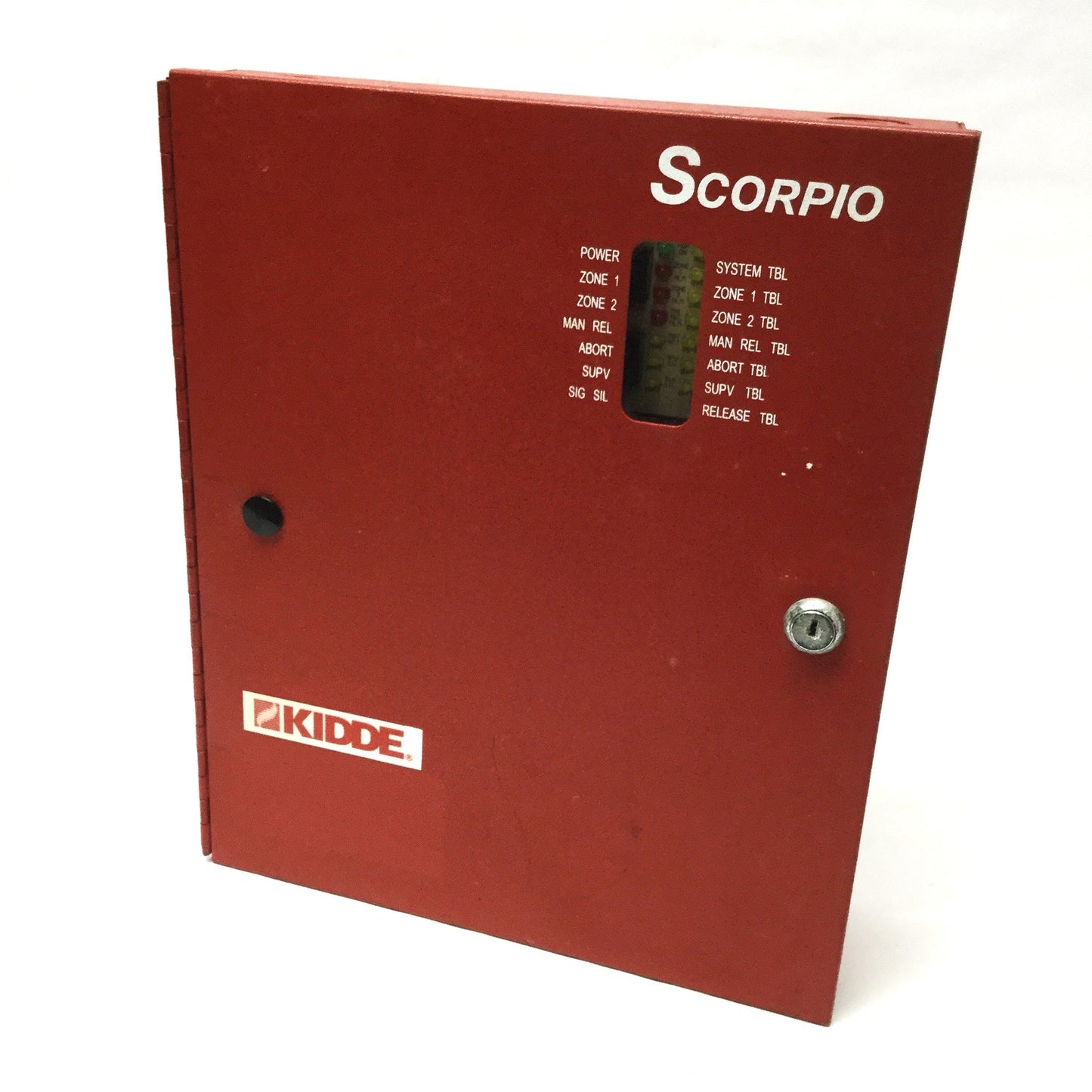 Used Kidde Fenwal 84-232000-102 Scorpio Fire Suppression Control Panel *Missing Key*