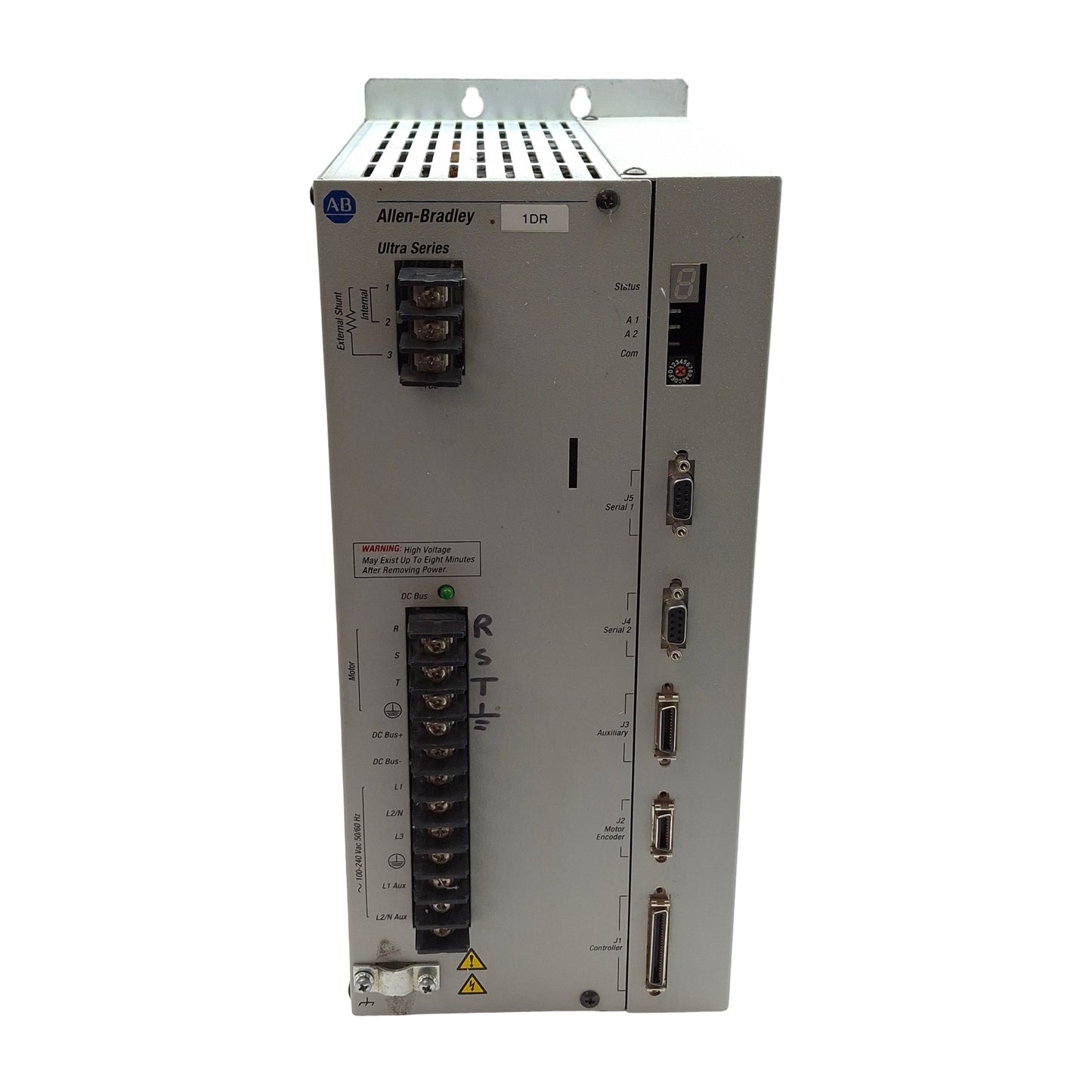 Used Allen Bradley 1398-DDM-075 Ultra Series Servo Drive, 75A, 120/240VAC, 0-400Hz