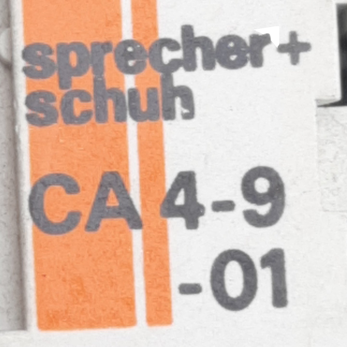 Used SPRECHER & SCHUH CA4-9-0124 Contactor, 3-Pole 1 N/C Aux, Coil: 110-120VAC