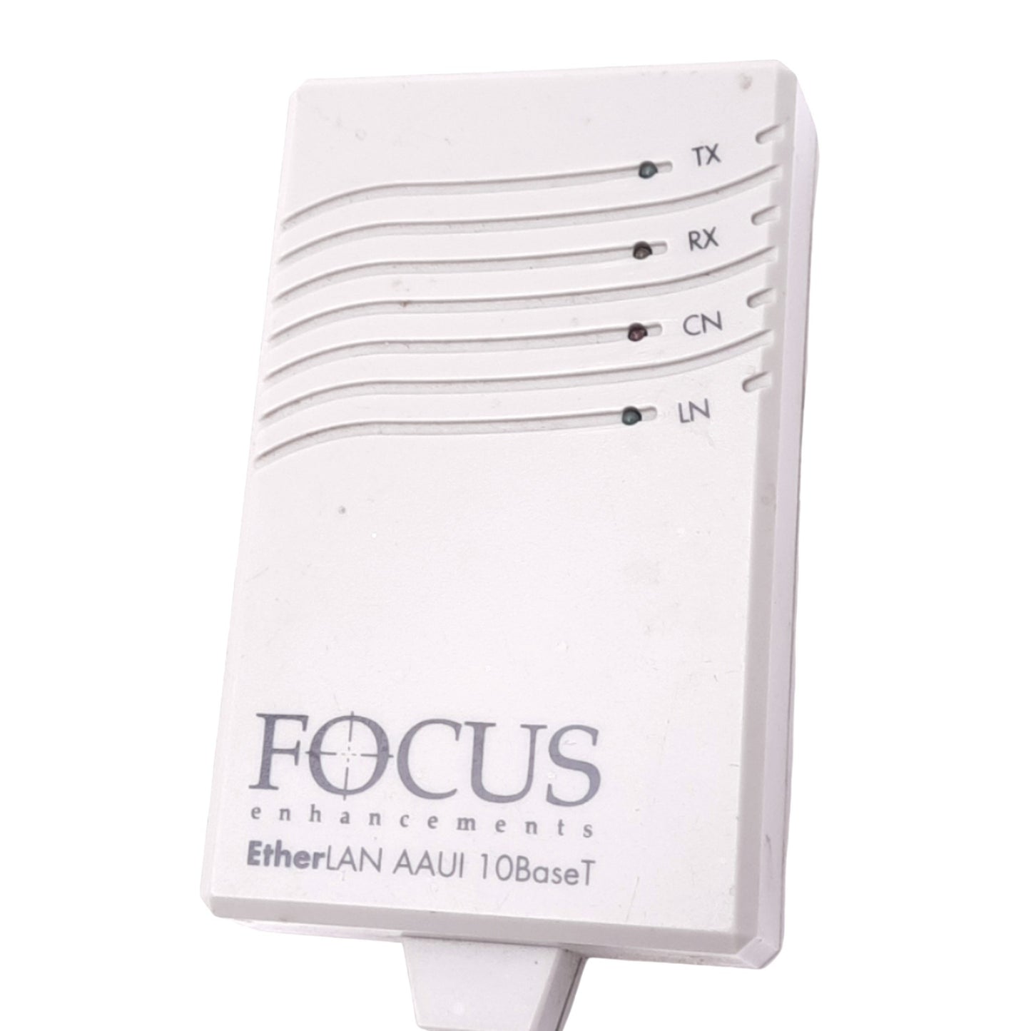 Used FOCUS Enhancements AAUI EtherLAN 10BaseT Transceiver for Macintosh, RJ45