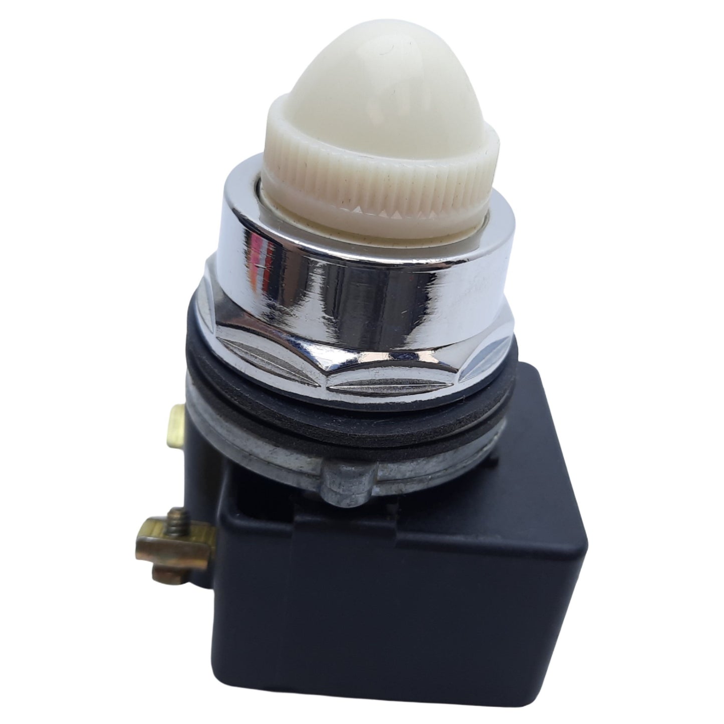 Used Square D 9001KM1-KP1Y9 Harmony Push Button Momentary ø30mm 110-120V AC *No Bulb*