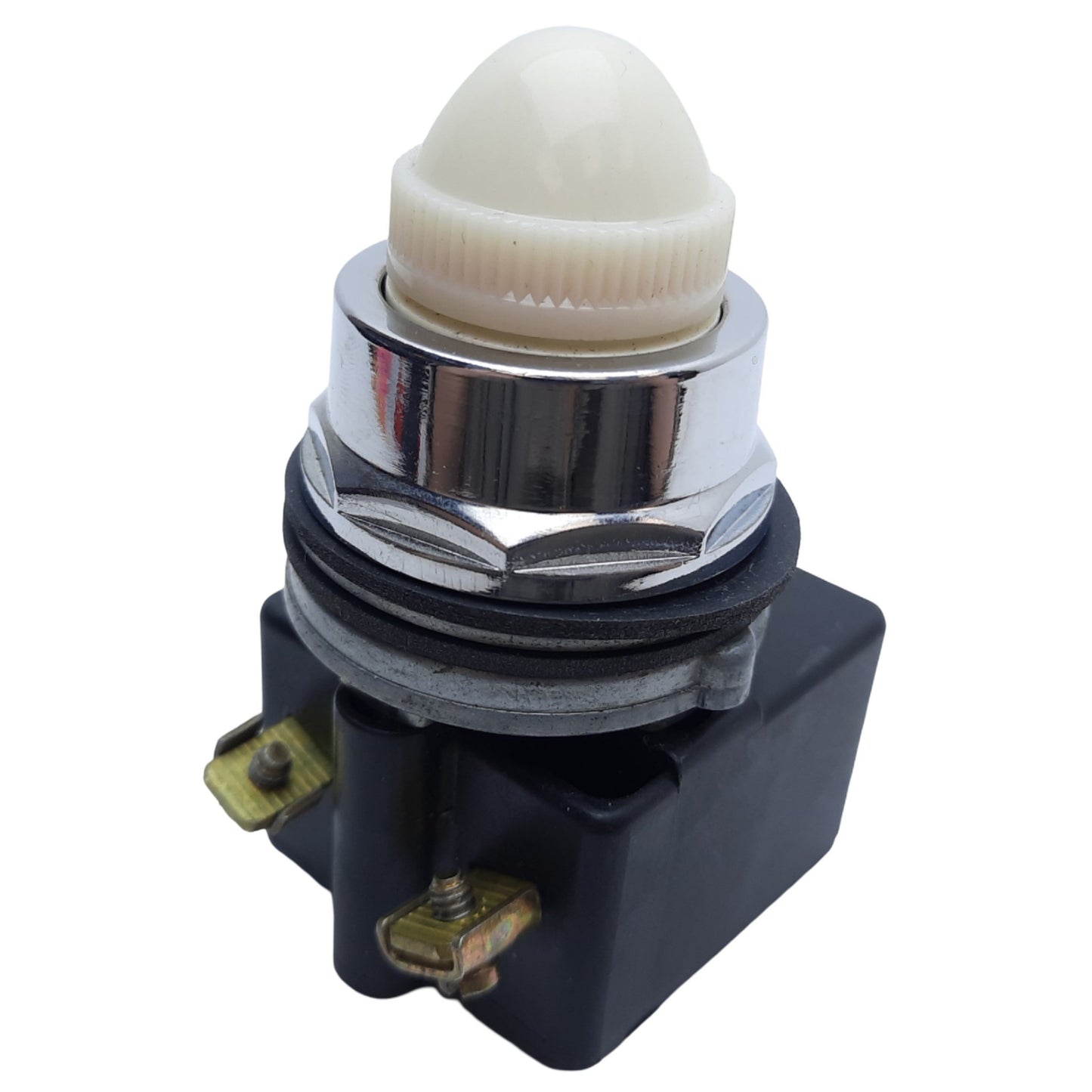 Used Square D 9001KM1-KP1Y9 Harmony Push Button Momentary ø30mm 110-120V AC *No Bulb*