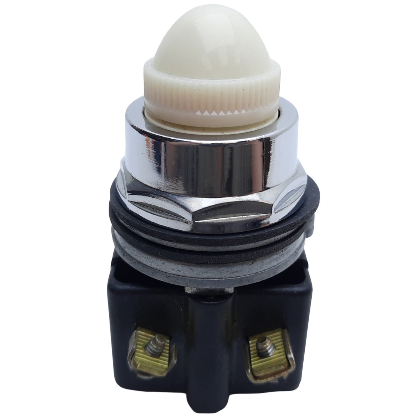 Used Square D 9001KM1-KP1Y9 Harmony Push Button Momentary ø30mm 110-120V AC *No Bulb*