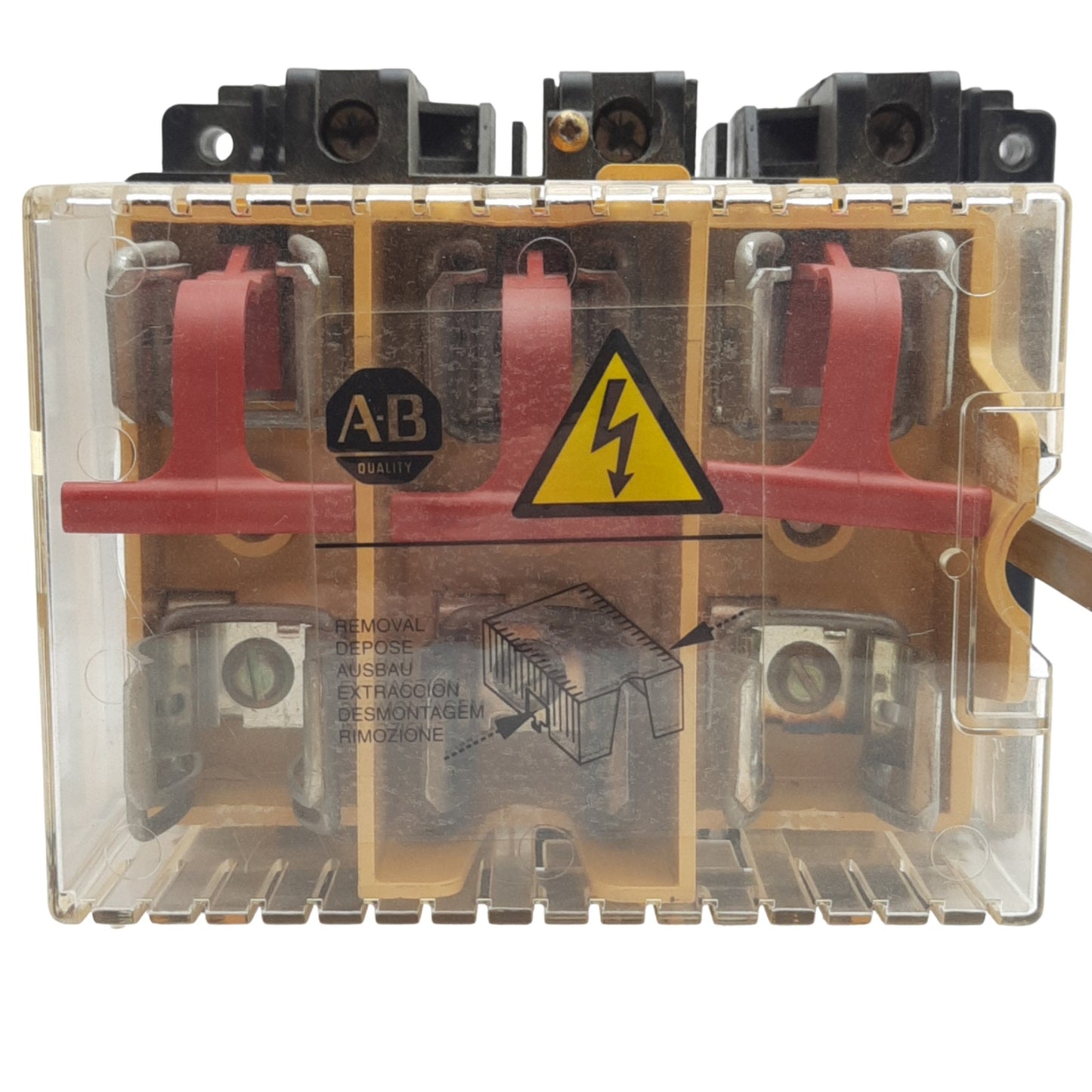 Used Allen Bradley 194R-NJ060P3 SER. B Disconnect Switch, 60A, 600VAC/250VDC, 3 Pole