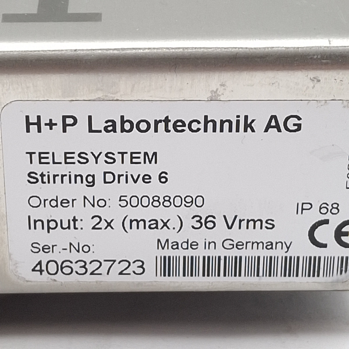 Used Hanson Research Variomag Telesystem Stirring Drive 6 & Telemodul 40C Control