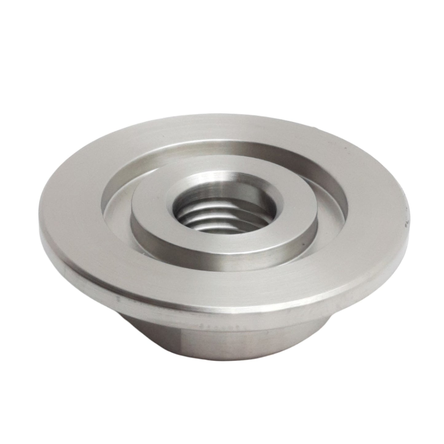 New Kurt J Lesker QF25XFNPT4 Sanitary Flange Adapter 1/4in NPT to QF25 Flange