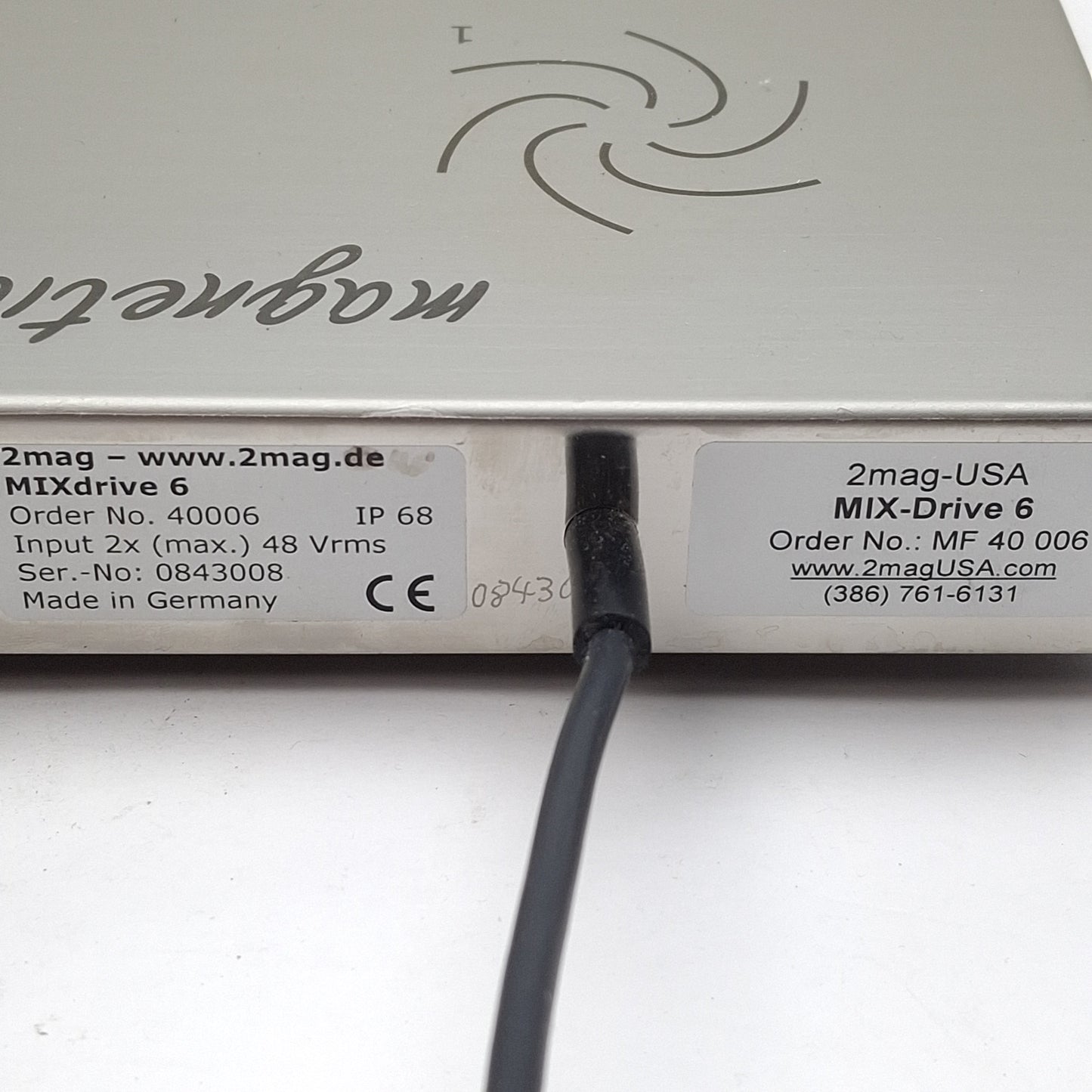 Used Hanson Research 2mag-USA Magnetic Motion Mix Drive 6 & Telemodul 40C Control