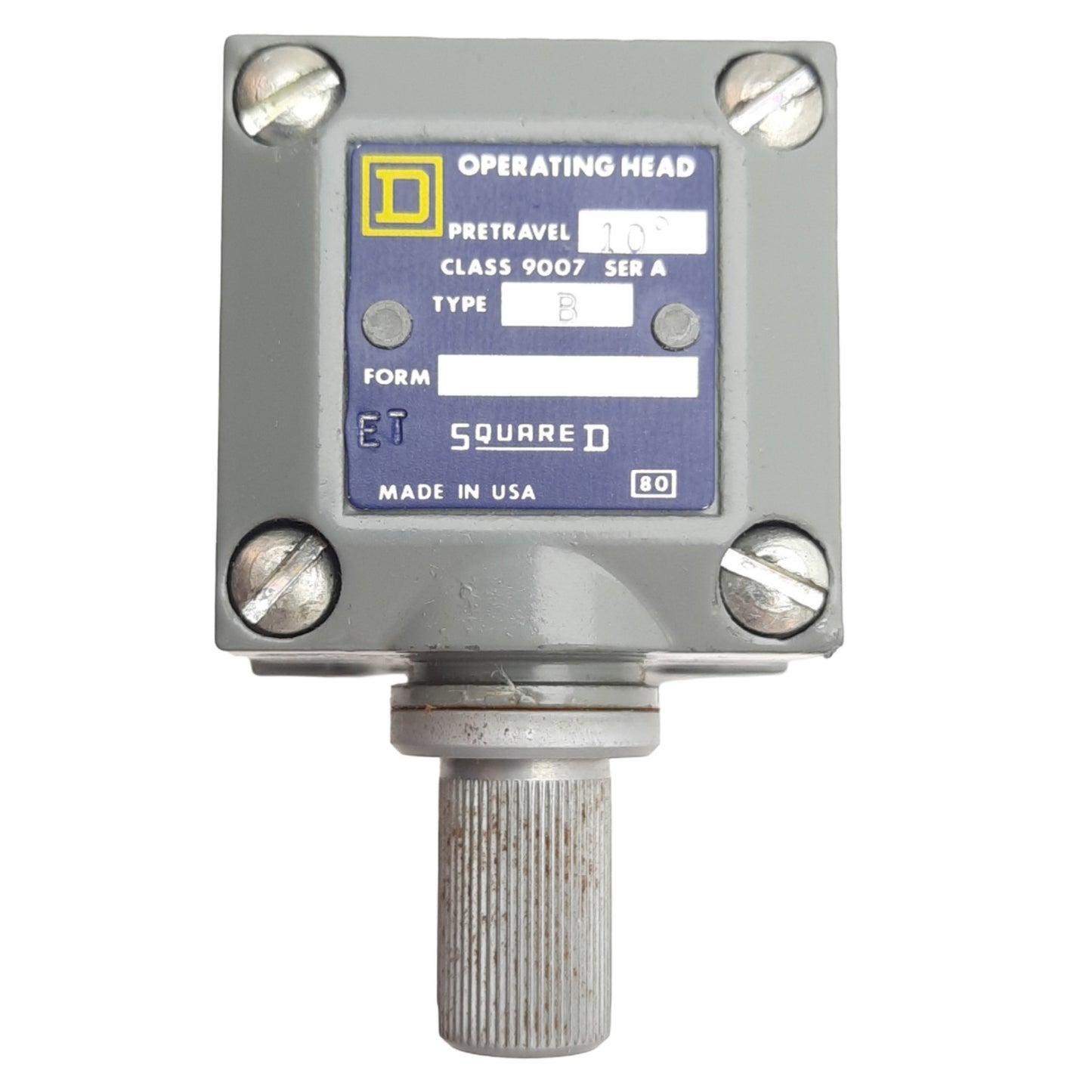 New Square D 9007C54B2 Heavy Duty Rotary Limit Switch, 1NC+1NO, 600VAC 10A, 1/2NPT