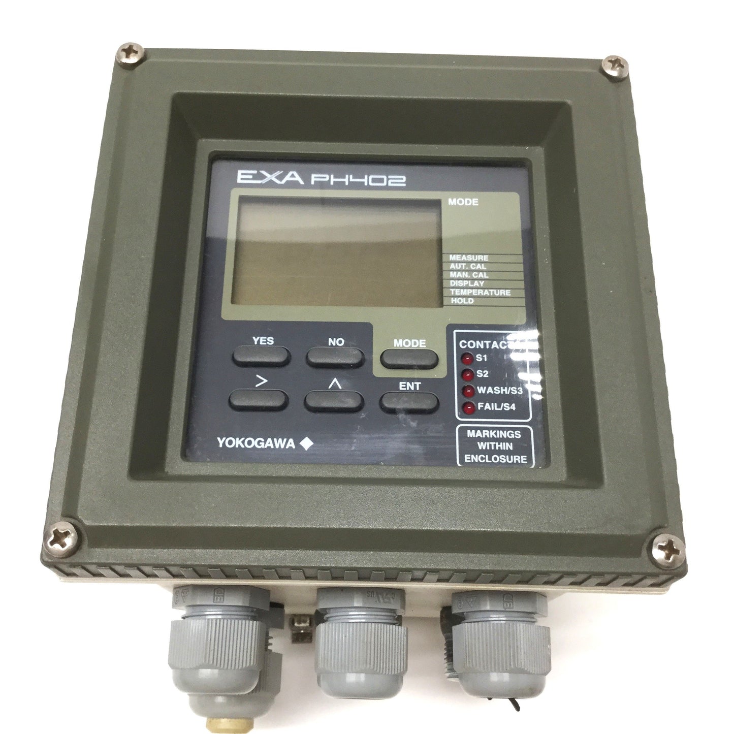 Used Yokogawa PH402G-E-1-E EXA Converter/Transmitter pH/ORP/rH/Temp Analyzer, 115VAC