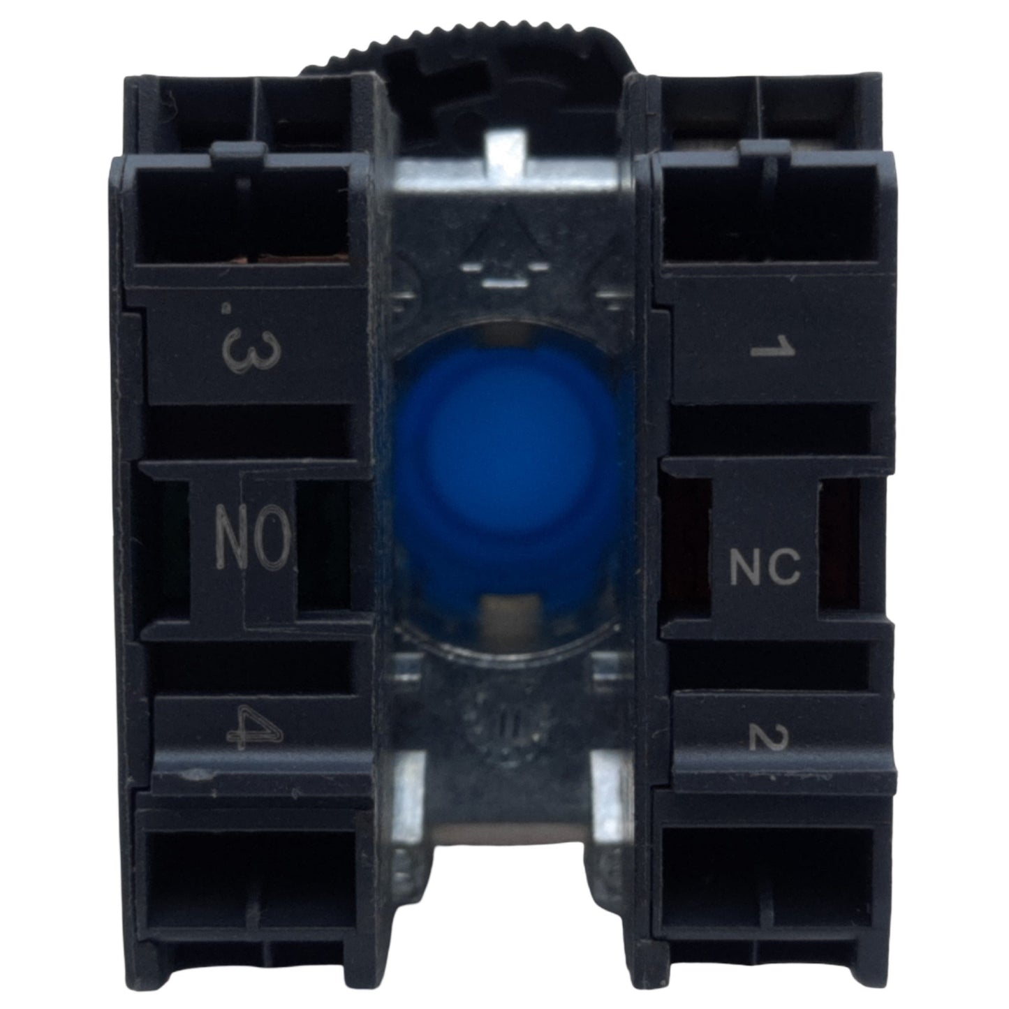 Used Allen Bradley 800FM-LF6 Illuminated Push Button Blue, ø22mm 1NO-1NC, 10A 300V AC