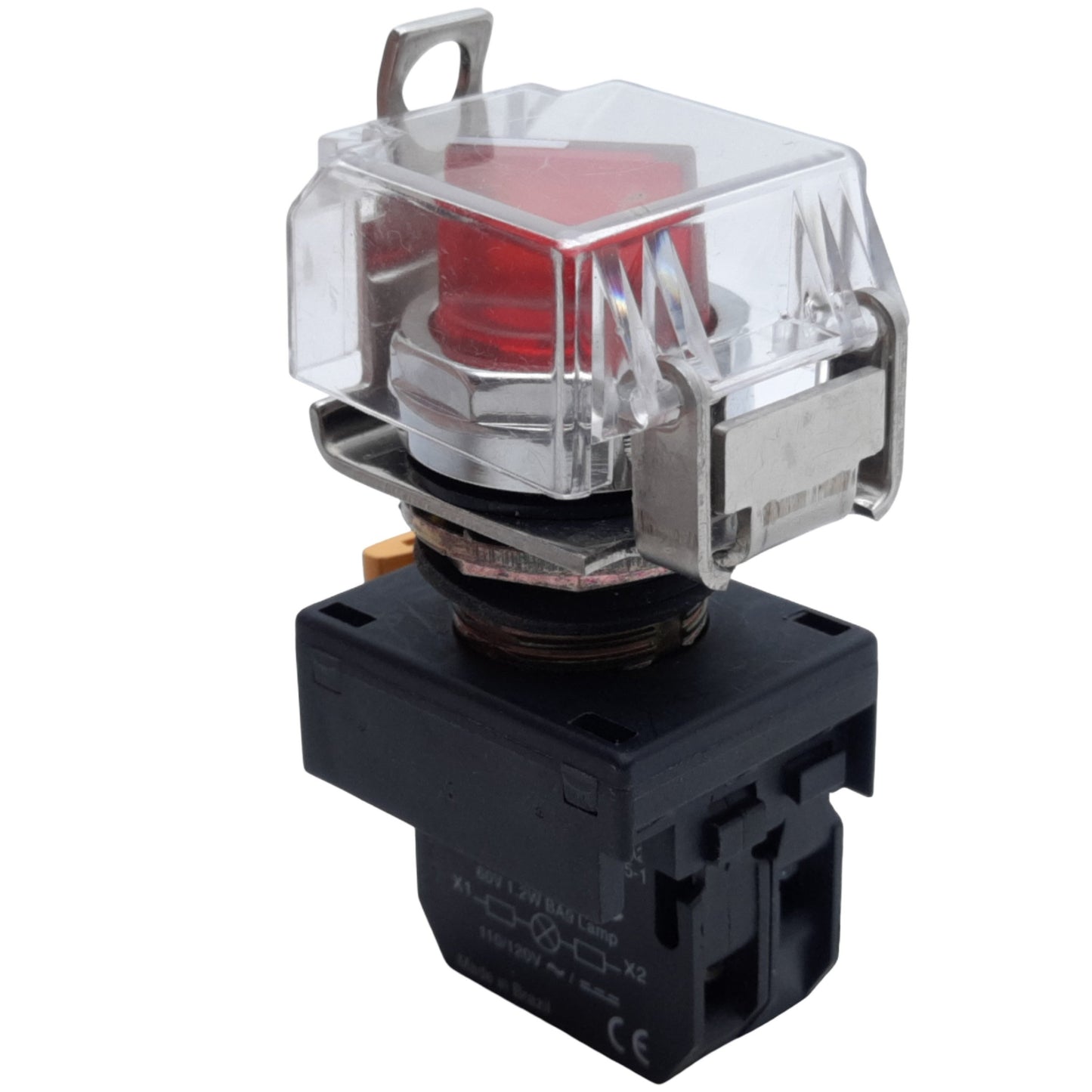 Used Cutler-Hammer E22S62 Illuminated Selector Switch 2-Position 1NO 600VAC *No Bulb*