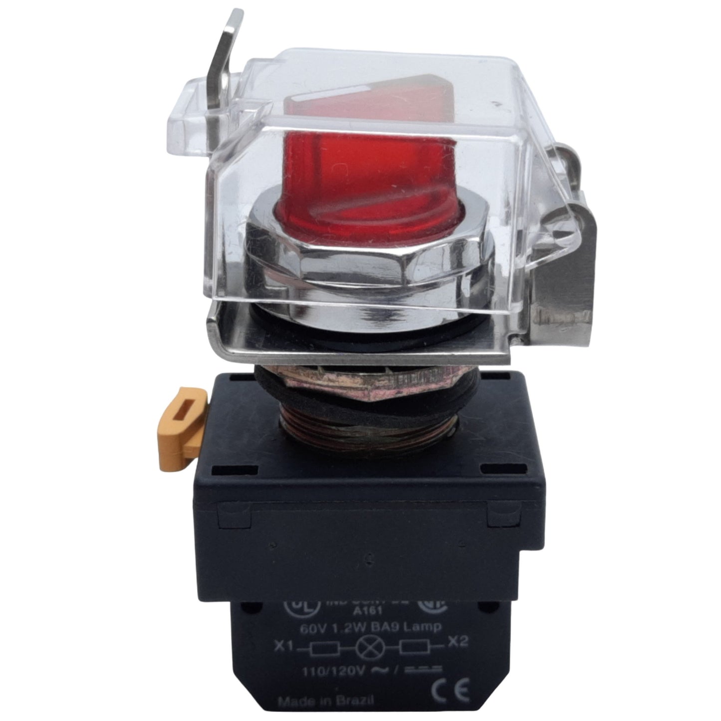 Used Cutler-Hammer E22S62 Illuminated Selector Switch 2-Position 1NO 600VAC *No Bulb*