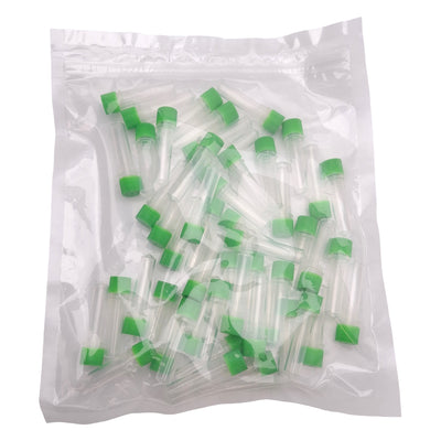 New Lot of 50 Corning Axygen SCT-200-A-S Green Screw Cap Microcentrifuge Tube, 2mL