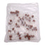 New Lot of 50 Corning Axygen SCT-200-A-S Brown Screw Cap Microcentrifuge Tube, 2mL