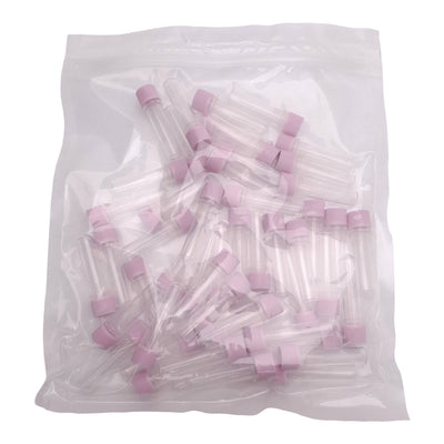 New Lot of 50 Corning Axygen SCT-200-A-S Pink Screw Cap Microcentrifuge Tube, 2mL