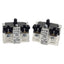 Used Lot of 2 Eaton HT8B Pushbutton Contact Block, 1N.C., 12A 600VAC, 30.5mm