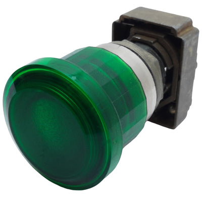 Used Allen Bradley 800ES-LMP23 Illuminated Push-Pull Button, 2-Positions, ø22.5mm