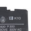 Used Lot of 2 Moeller EK10 Pushbutton Contact Block, 1N.O., 10A 600VAC, 22mm