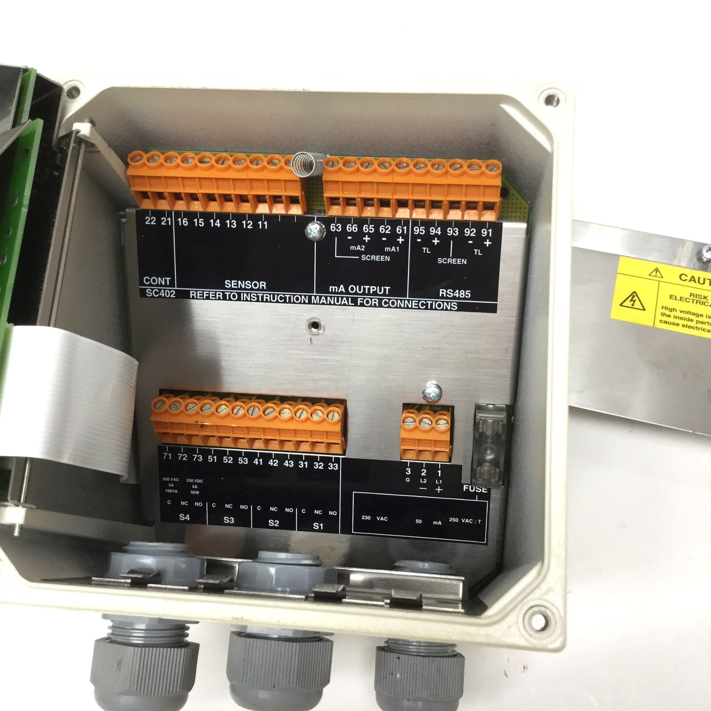 Used Yokogawa SC402G-E-2-E EXA Conductivity/Resistivity Converter 220-240VAC 10VA