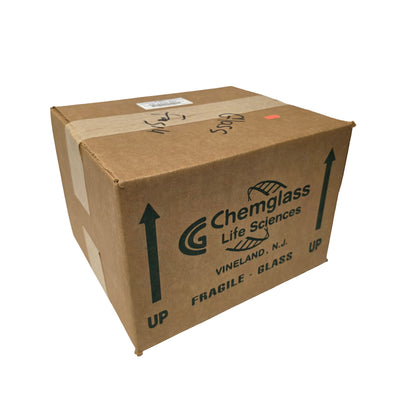 New Chemglass CG-1334-X54 Receiving Flask With Inlet Valve For Rotary Evaporator, 3L