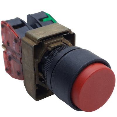 Used Allen Bradley 800EP-E4 Push Button Momentary, ø22.5mm, 1NO-1NC, 10A 600V AC/DC