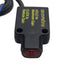 Used Banner QS12VP6CV10 Mini-Beam Photoelectric Sensor, PNP, 10-30VDC, 10mm Range